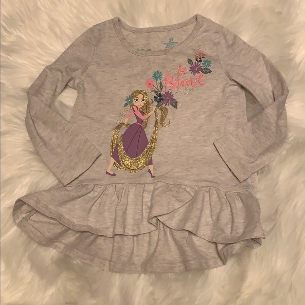 EUC Size 2T “Disney Brave” peplum shirt C1